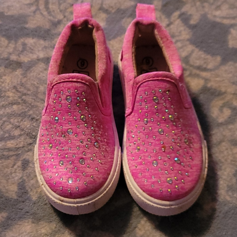 Pink shoes